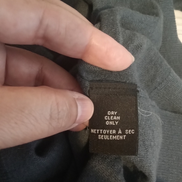 Marc Jacobs Cashmere Mens Long Sleeve V Neck Blue Size Small - Picture 7 of 8